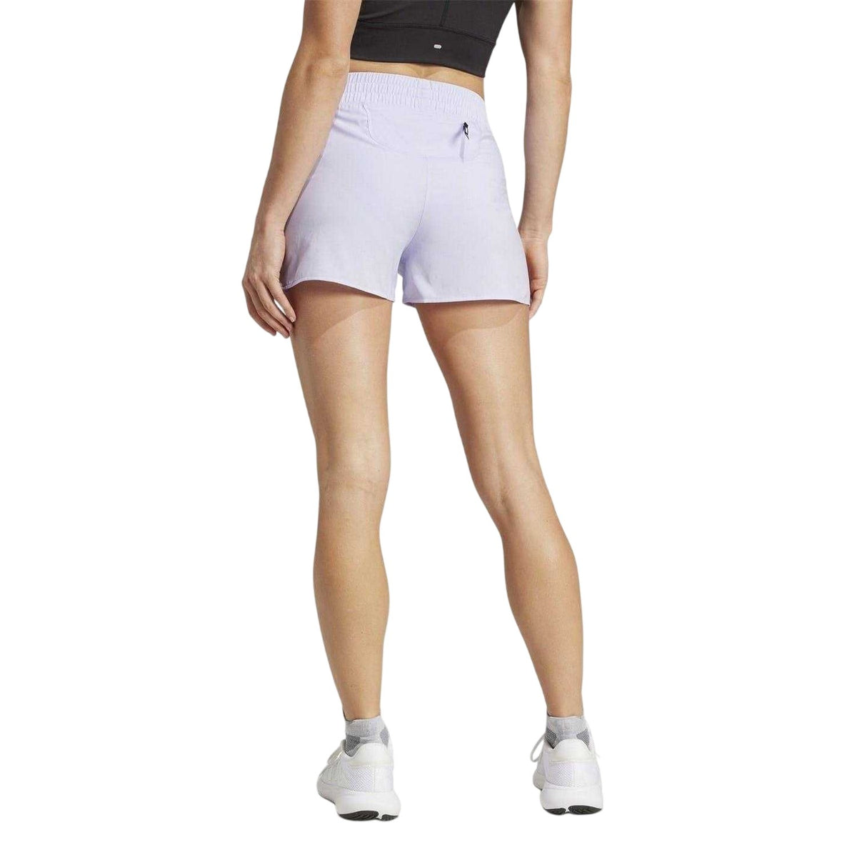 Violet - Back - Adidas Womens-Ladies Own The Run Running Shorts