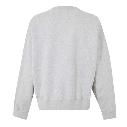Grey-Red - Back - Palm Angels Mens Regular Sweatshirt