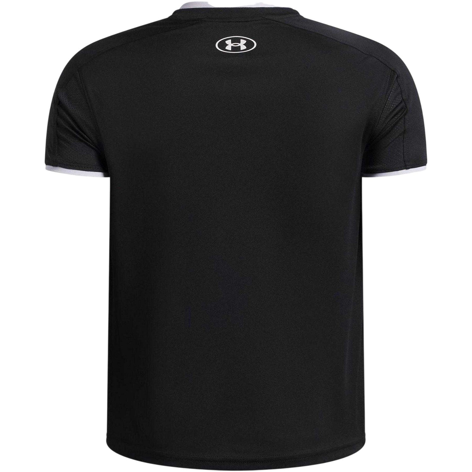 Black-White - Back - Under Armour Childrens-Kids Performance Logo T-Shirt