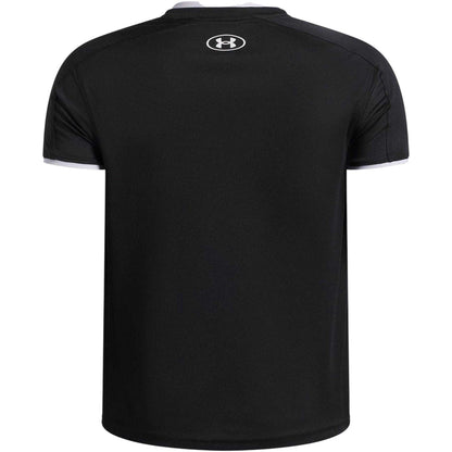 Black-White - Back - Under Armour Childrens-Kids Performance Logo T-Shirt