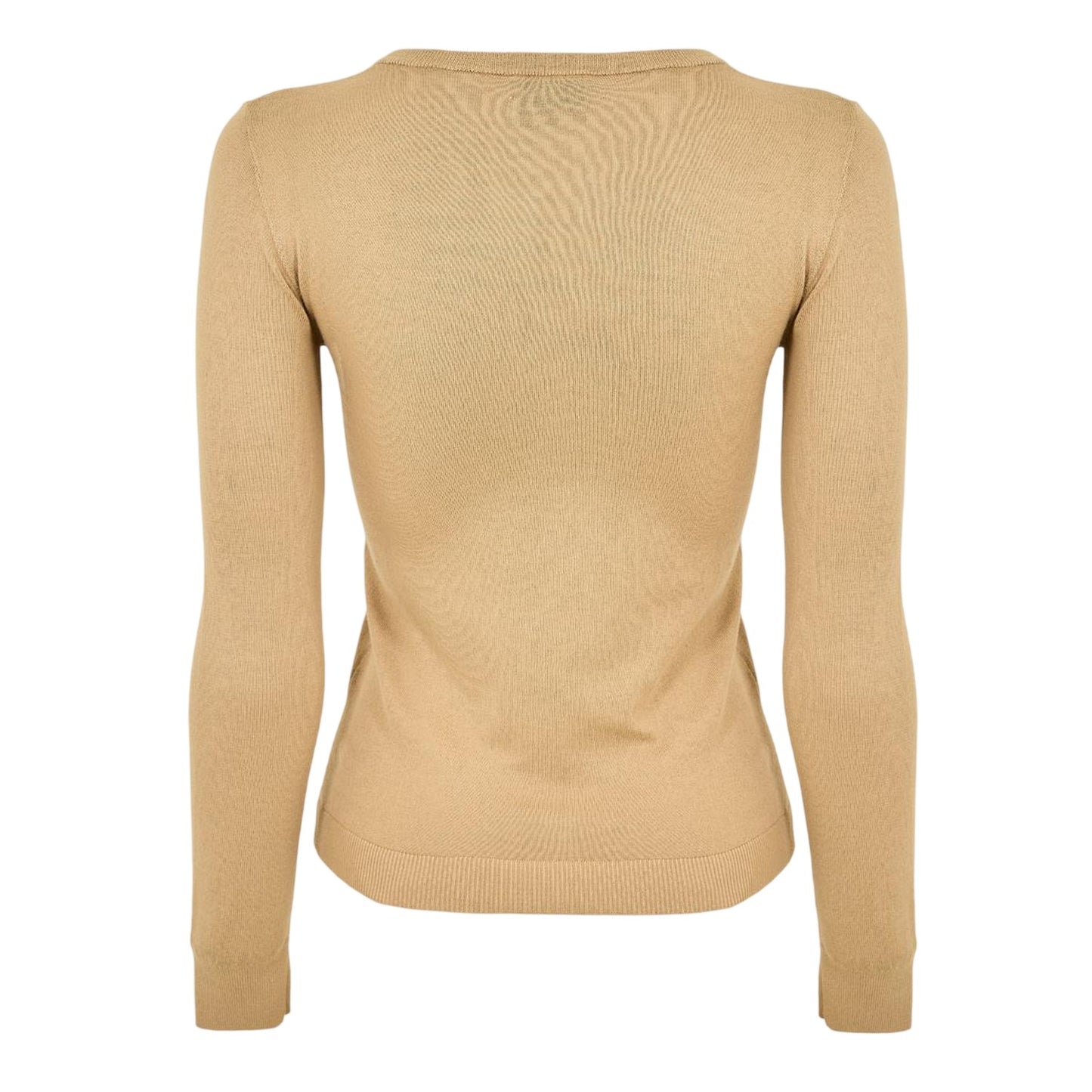 Neutral - Back - Diesel Womens-Ladies Fine Knit Ribbed Sweatshirt
