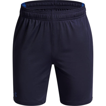 Washed Navy - Front - Under Armour Childrens-Kids Performance Jacquard Vent Shorts