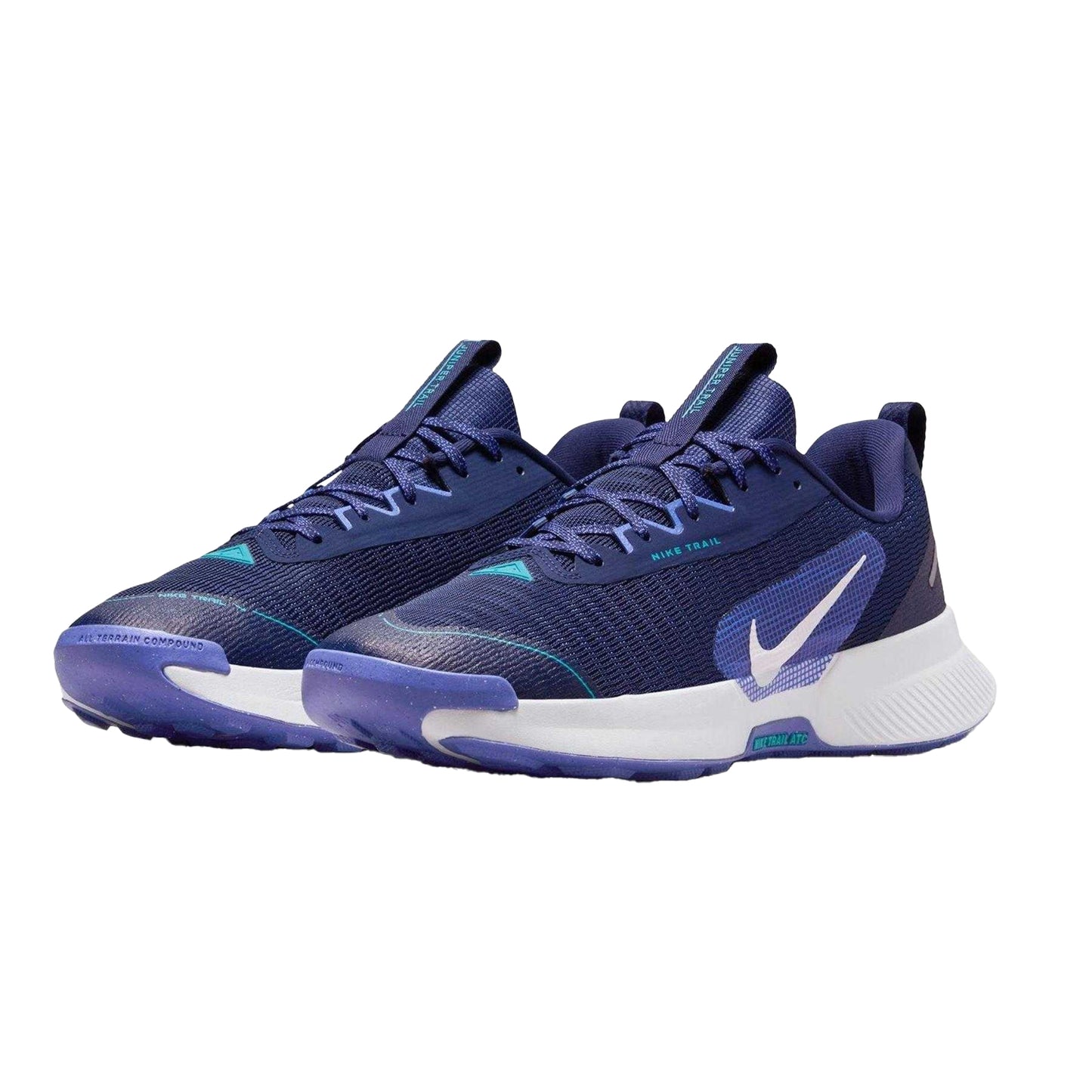 Midnight Navy - Pack Shot - Nike Mens Trail 3 Running Trainers