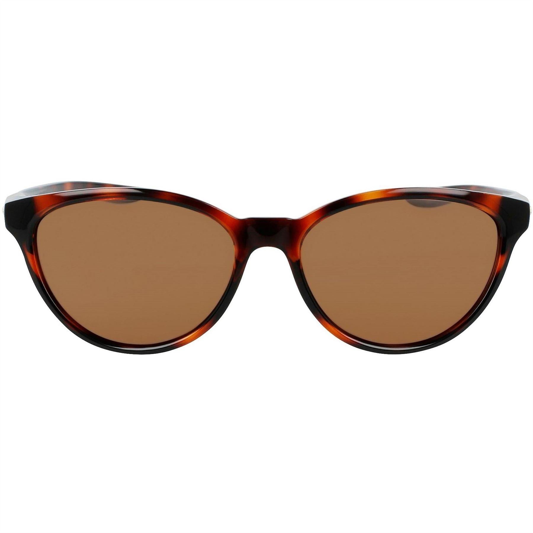 Tortoise-Brown - Front - Nike Womens-Ladies City Persona Cat Eye Sunglasses