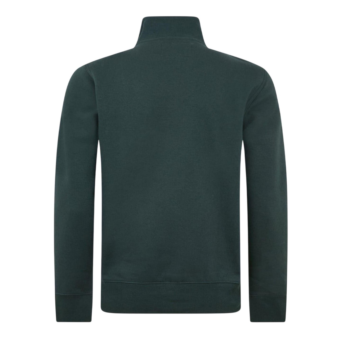 Pine - Back - Jack Wills Mens Barchester Quarter Zip Sweatshirt