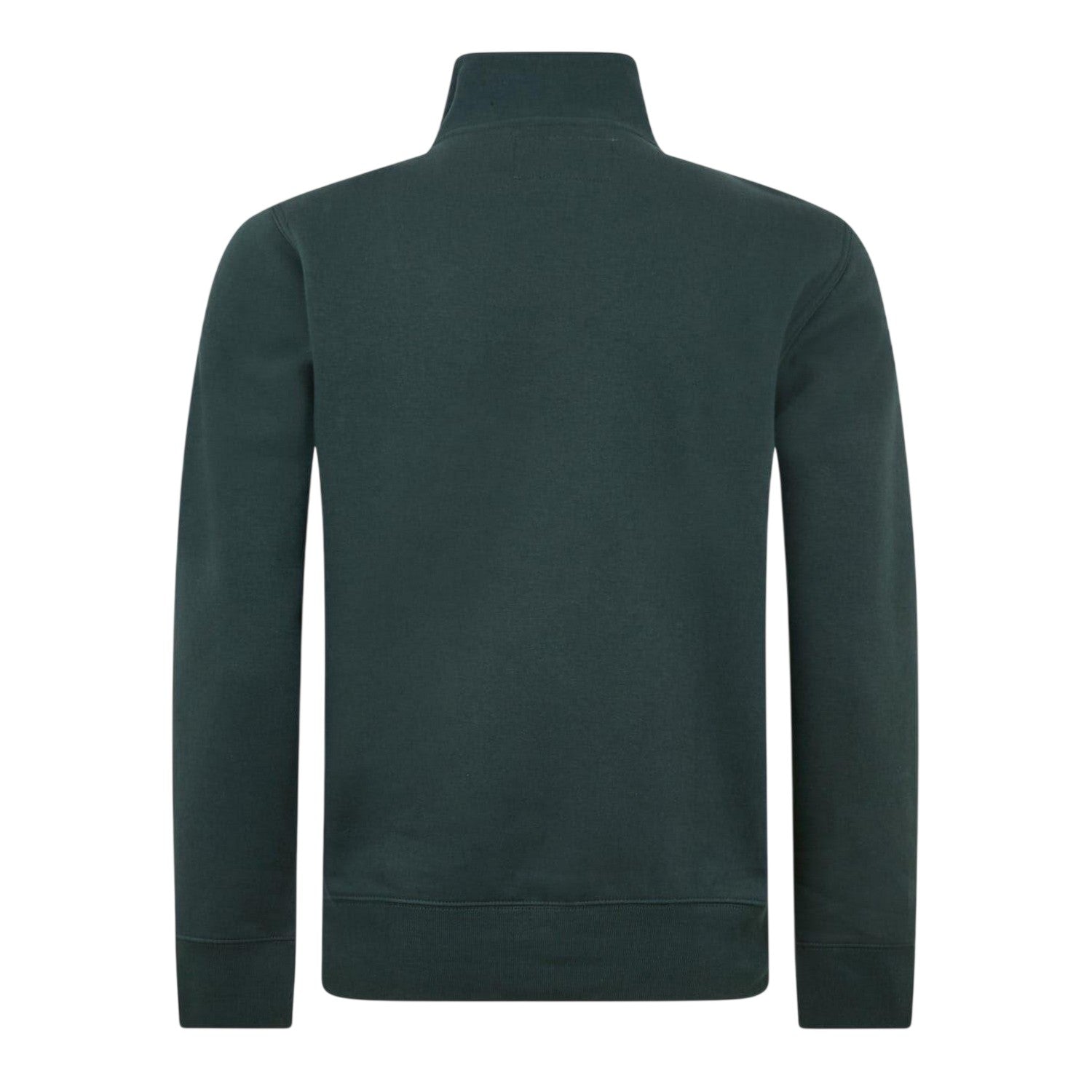 Pine - Back - Jack Wills Mens Barchester Quarter Zip Sweatshirt