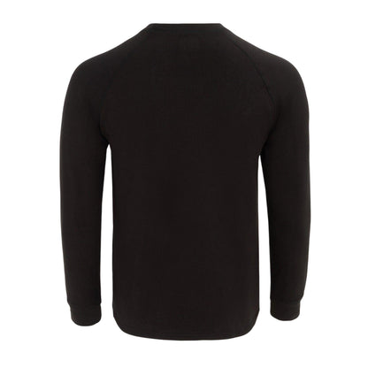 Black - Back - Nevica Mens Chamonix Raglan Sweatshirt