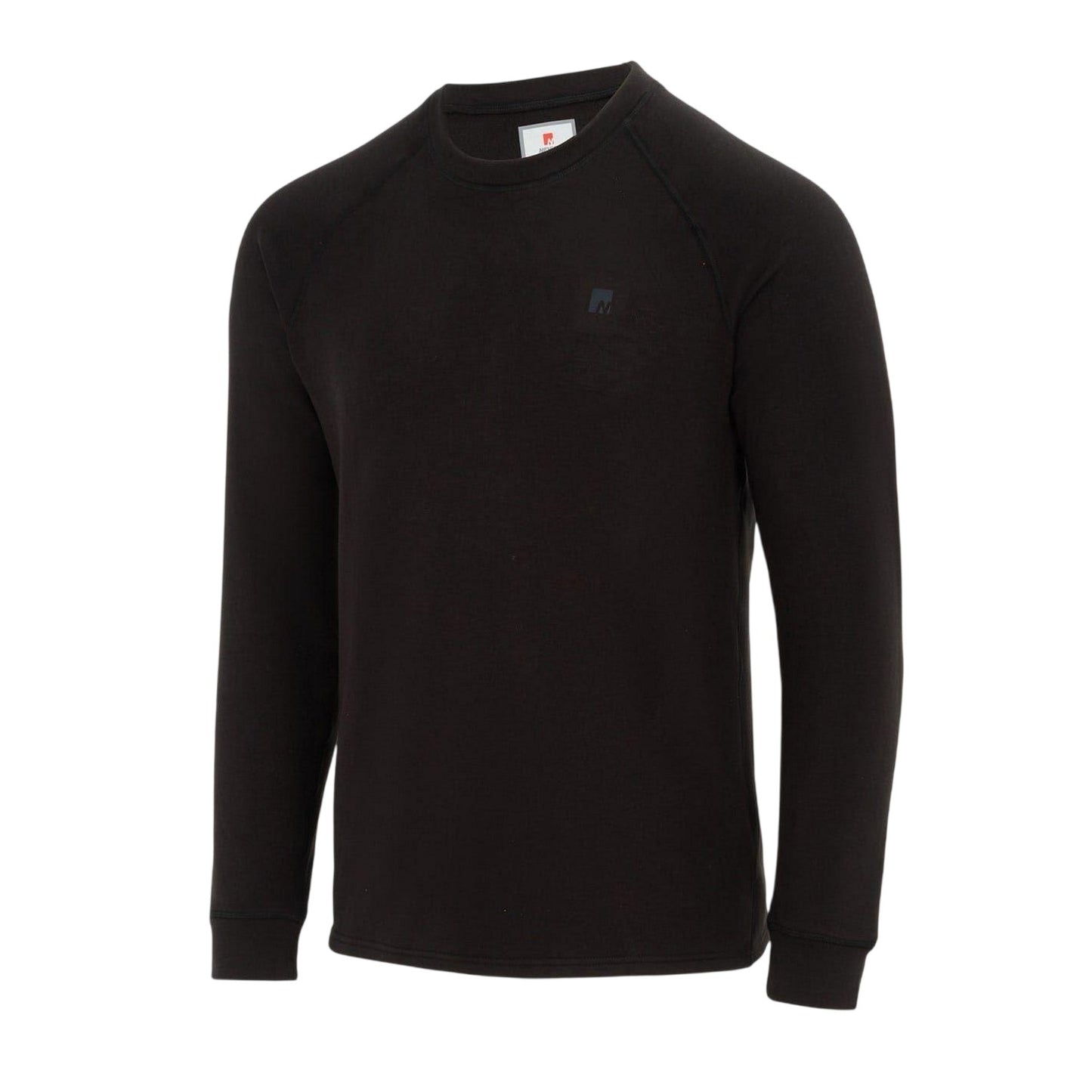 Black - Lifestyle - Nevica Mens Chamonix Raglan Sweatshirt