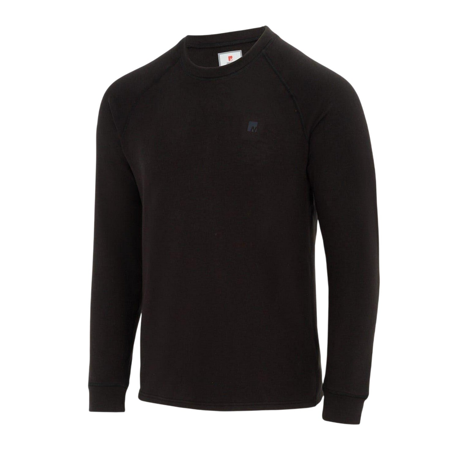 Black - Lifestyle - Nevica Mens Chamonix Raglan Sweatshirt