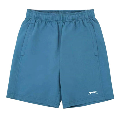 Denim - Front - Slazenger Childrens-Kids Woven Shorts