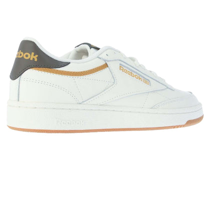 Chalk - Back - Reebok Mens Club C 85 Leather Trainers