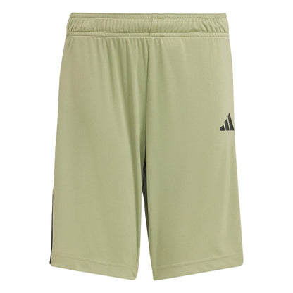 Green - Front - Adidas Boys Sereno Logo Training Shorts