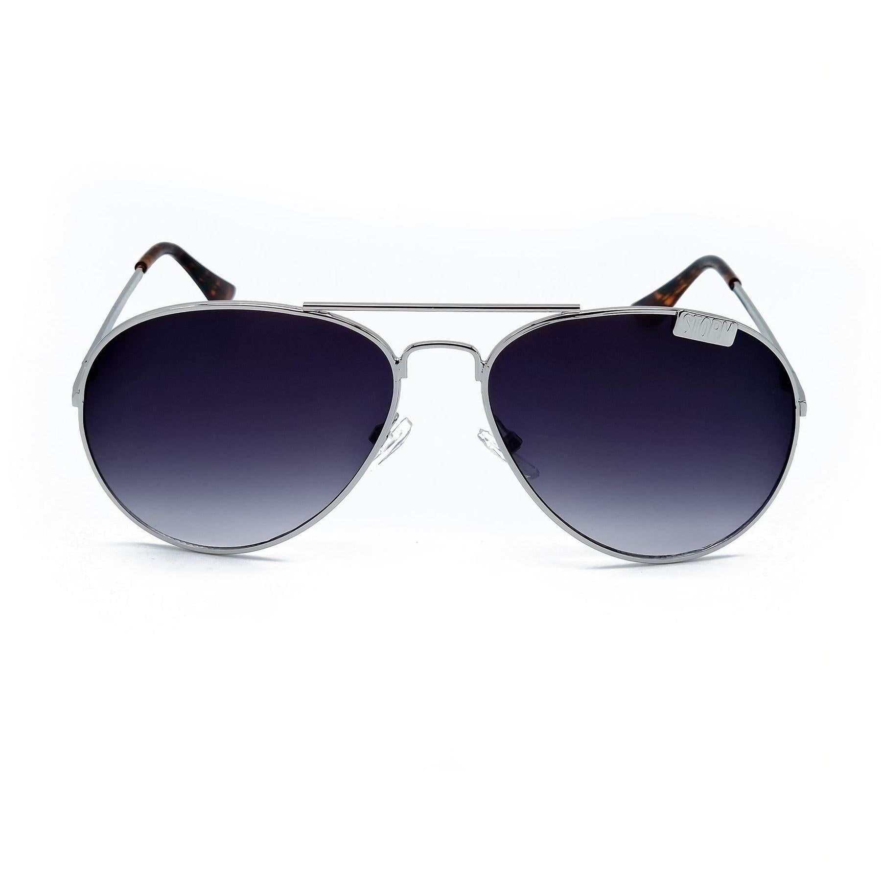 Silver - Back - Storm Womens-Ladies Classic Pilot Sunglasses