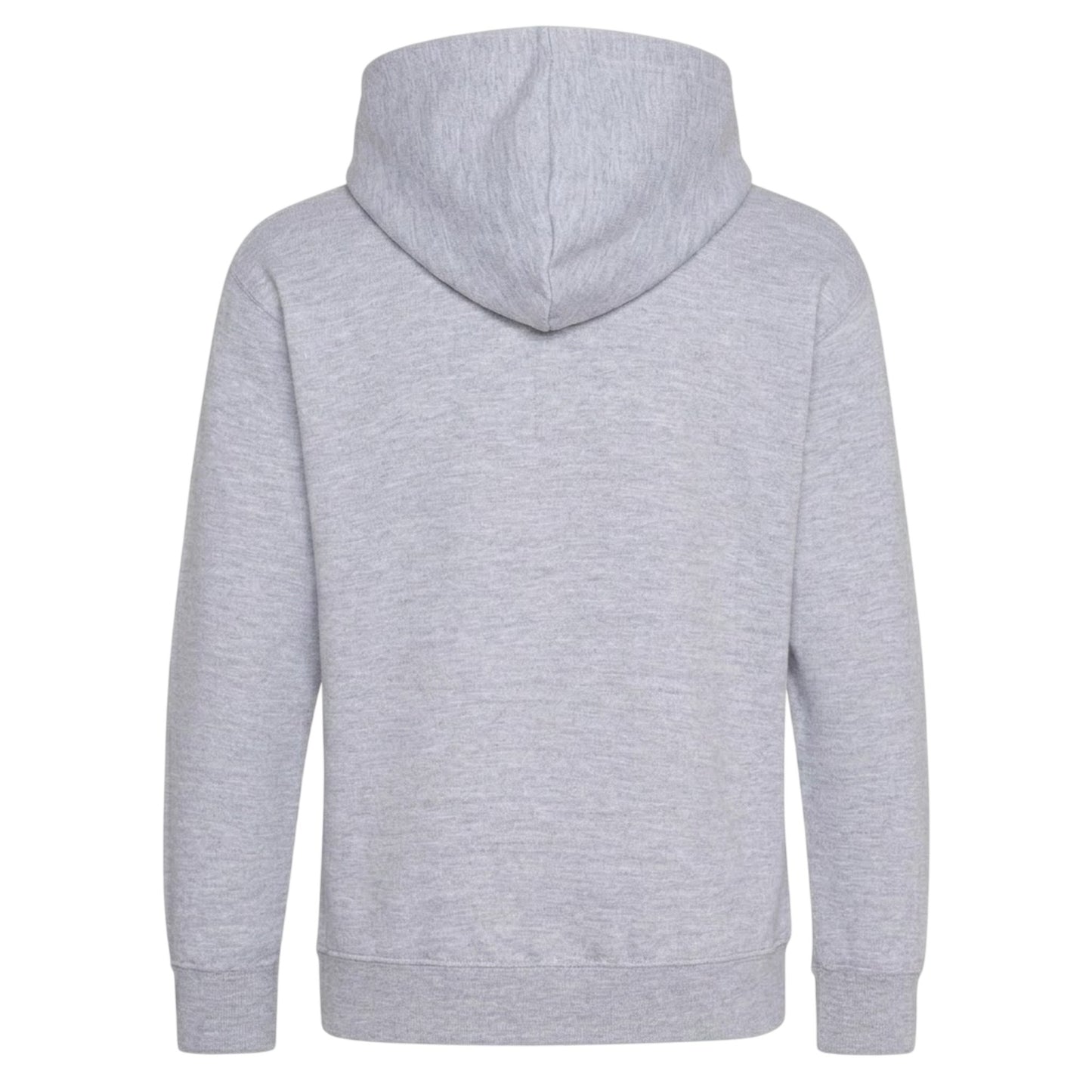 Grey - Back - Awdis Childrens-Kids Gamer Pac-Man Hoodie