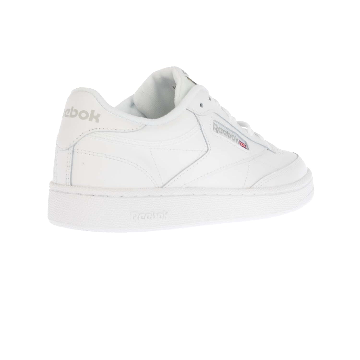 White - Back - Reebok Mens Club C 85 Leather Trainers