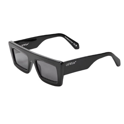 Black-Dark Grey - Back - Off White Ontario Square Sunglasses