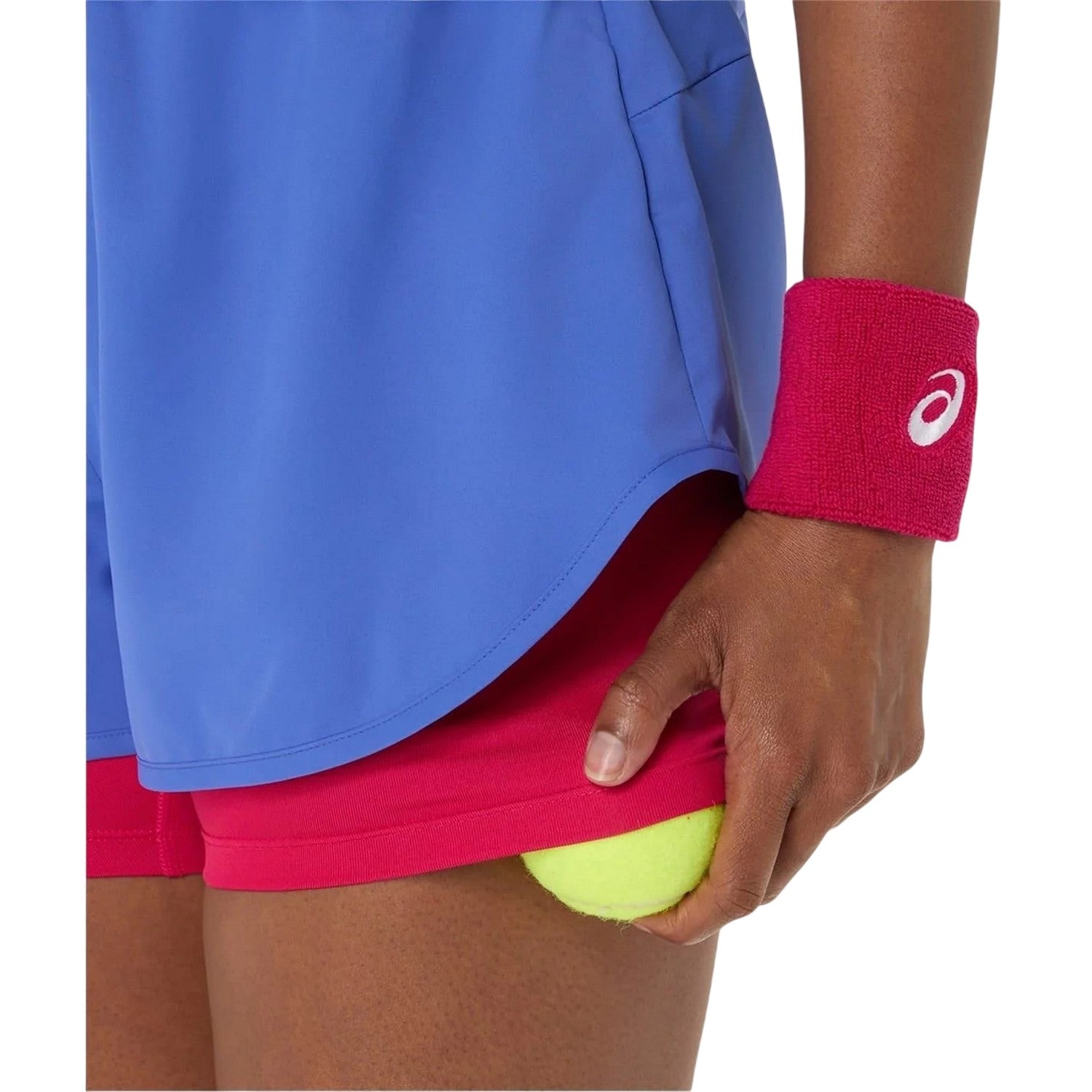 Dark Cobalt - Side - Asics Womens-Ladies Match Lightweight Running Shorts