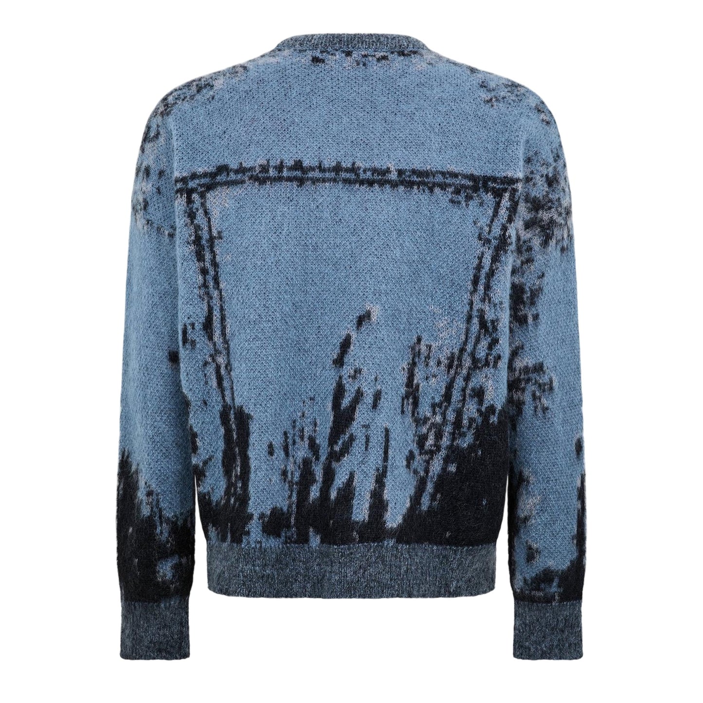 Purple - Back - Diesel Unisex Adult Sweatshirt