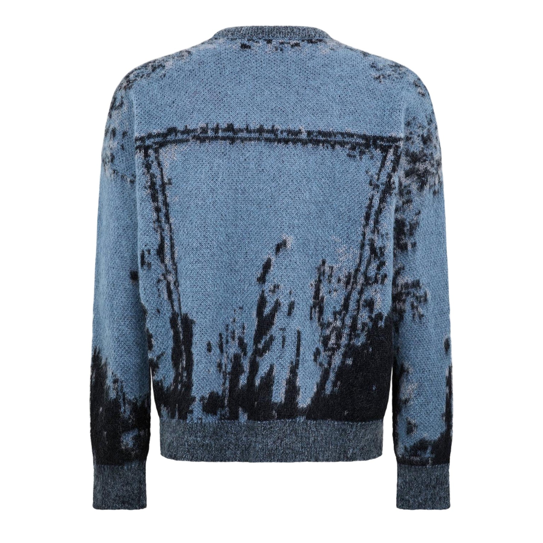 Purple - Back - Diesel Unisex Adult Sweatshirt