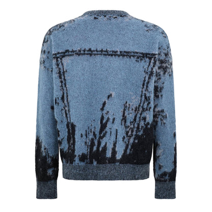Purple - Back - Diesel Unisex Adult Sweatshirt