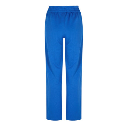 Blue - Back - Vans Womens-Ladies Open Hem Straight Jogging Bottoms