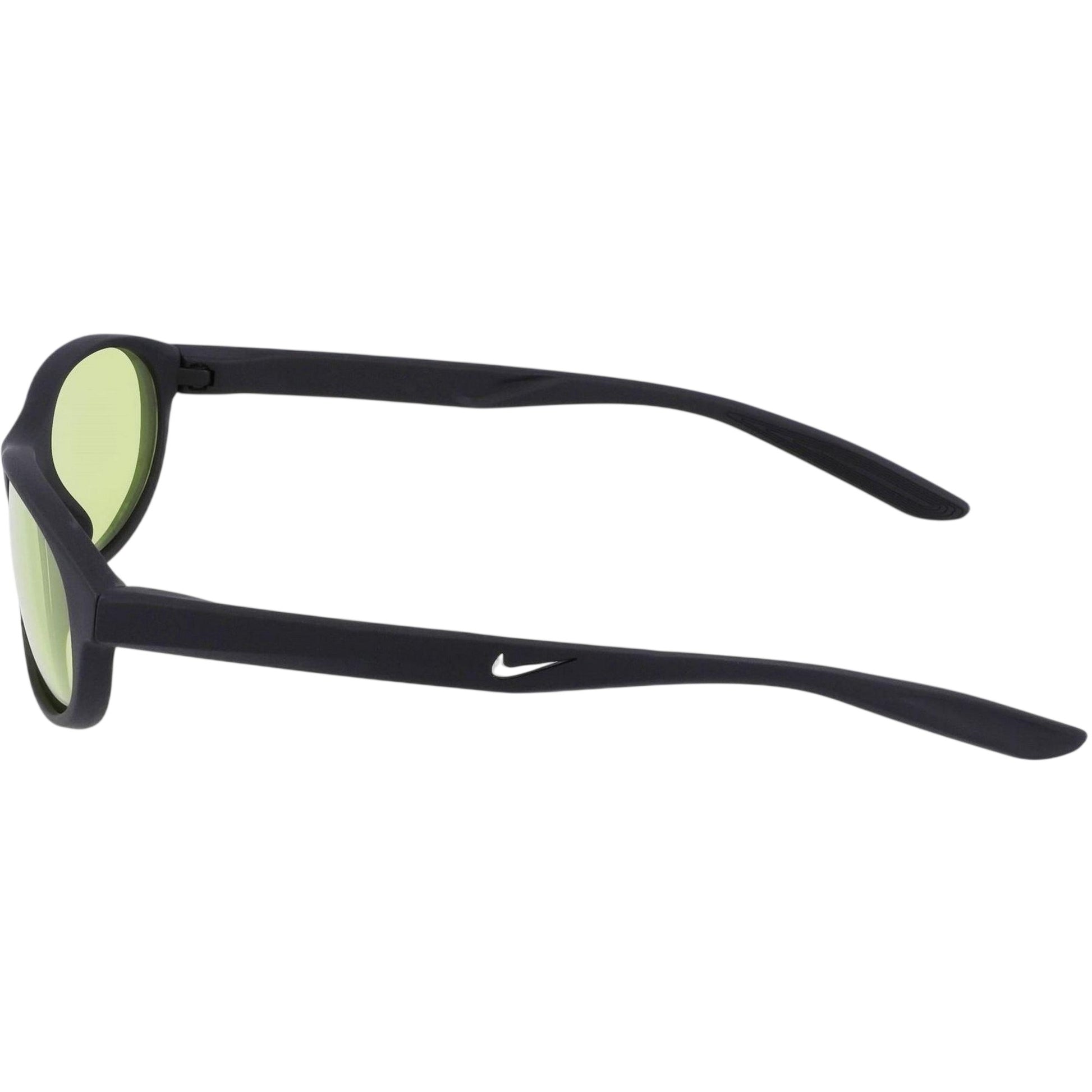 Matte Black-Volt - Side - Nike Unisex Adult Retro E Oval Sunglasses