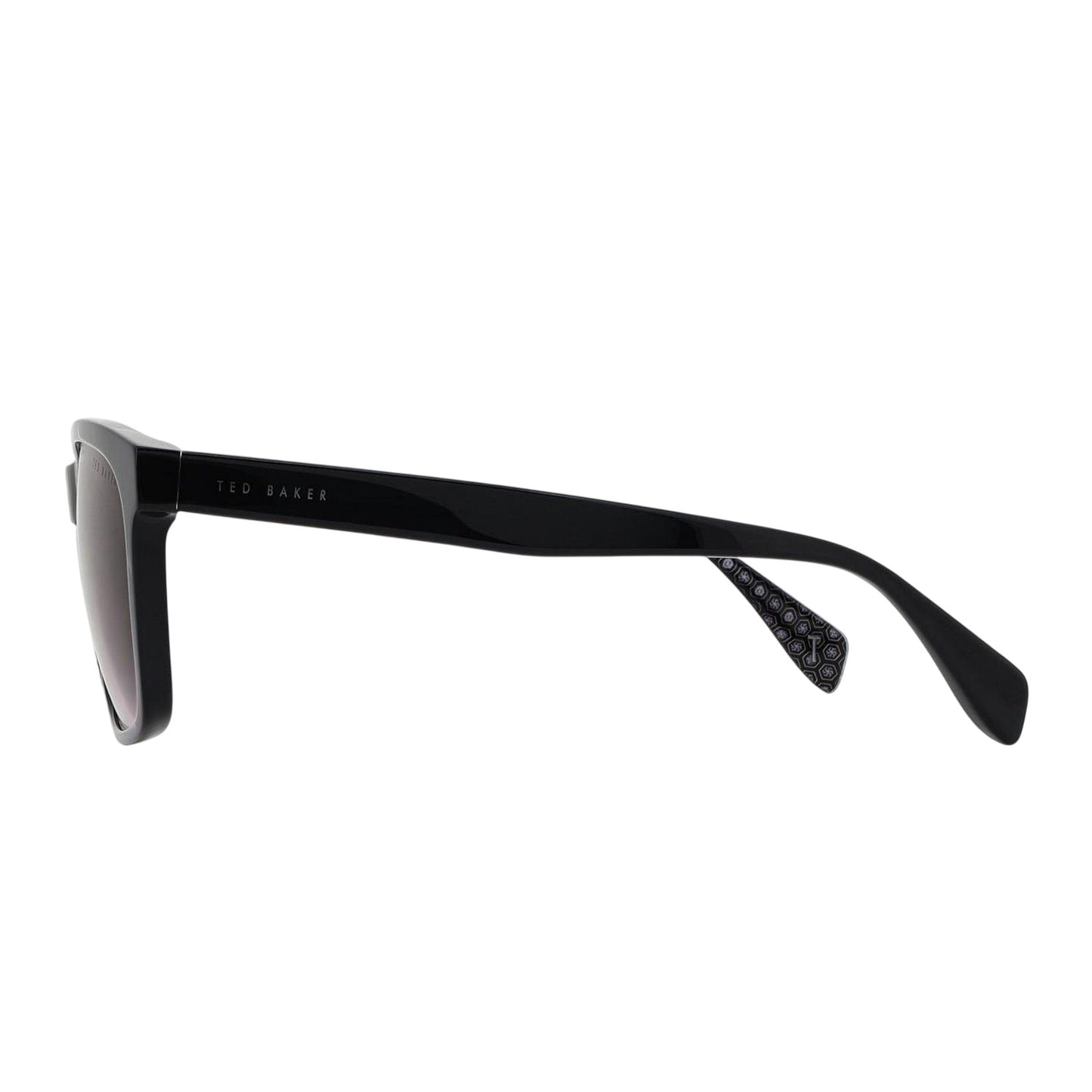 Black - Front - Ted Baker Unisex Adult Reef Rectangle Sunglasses