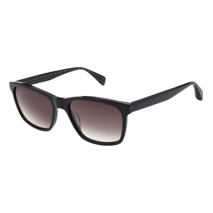 Black - Side - Ted Baker Unisex Adult Reef Rectangle Sunglasses