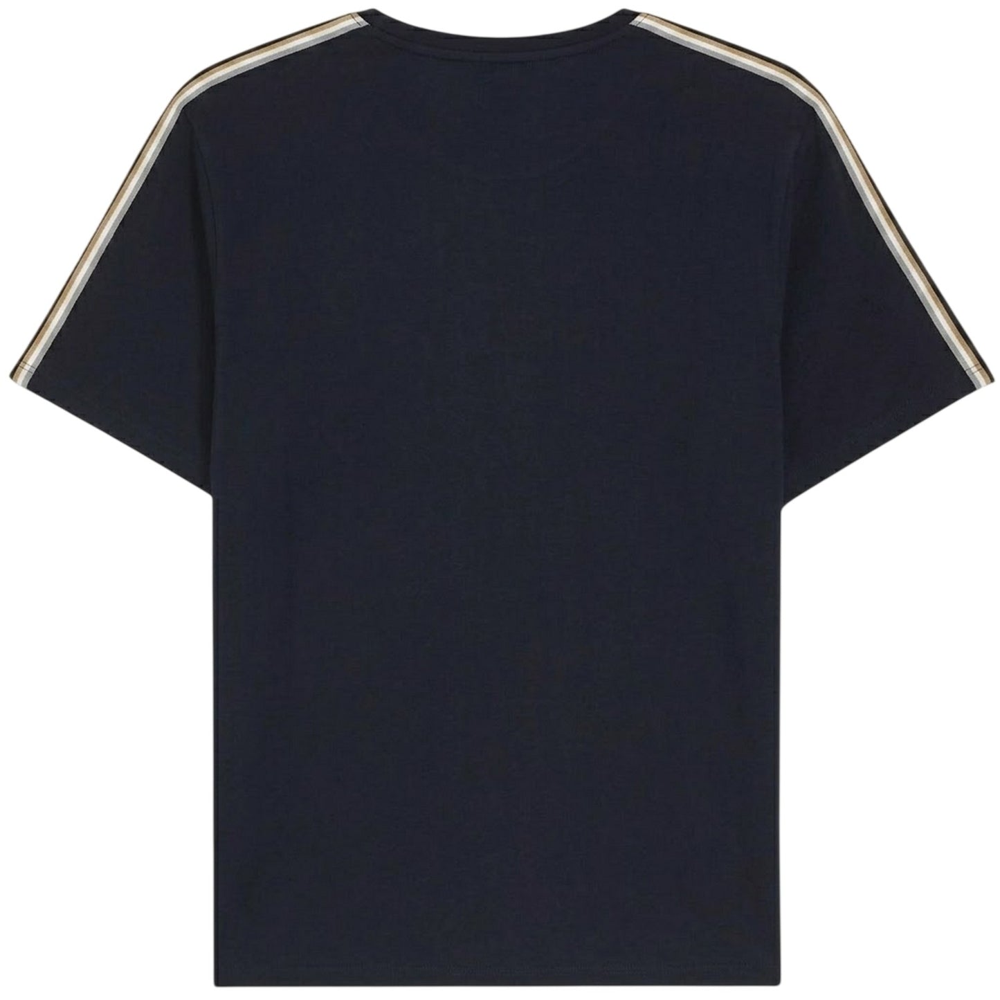 Dark Blue - Back - Boss Mens Unique Cotton T-Shirt