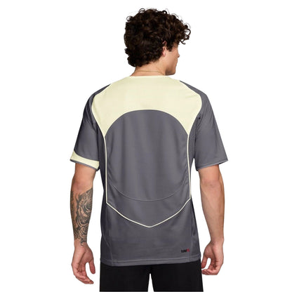 Light Grey - Back - Nike Mens T90 Logo Short-Sleeved T-Shirt