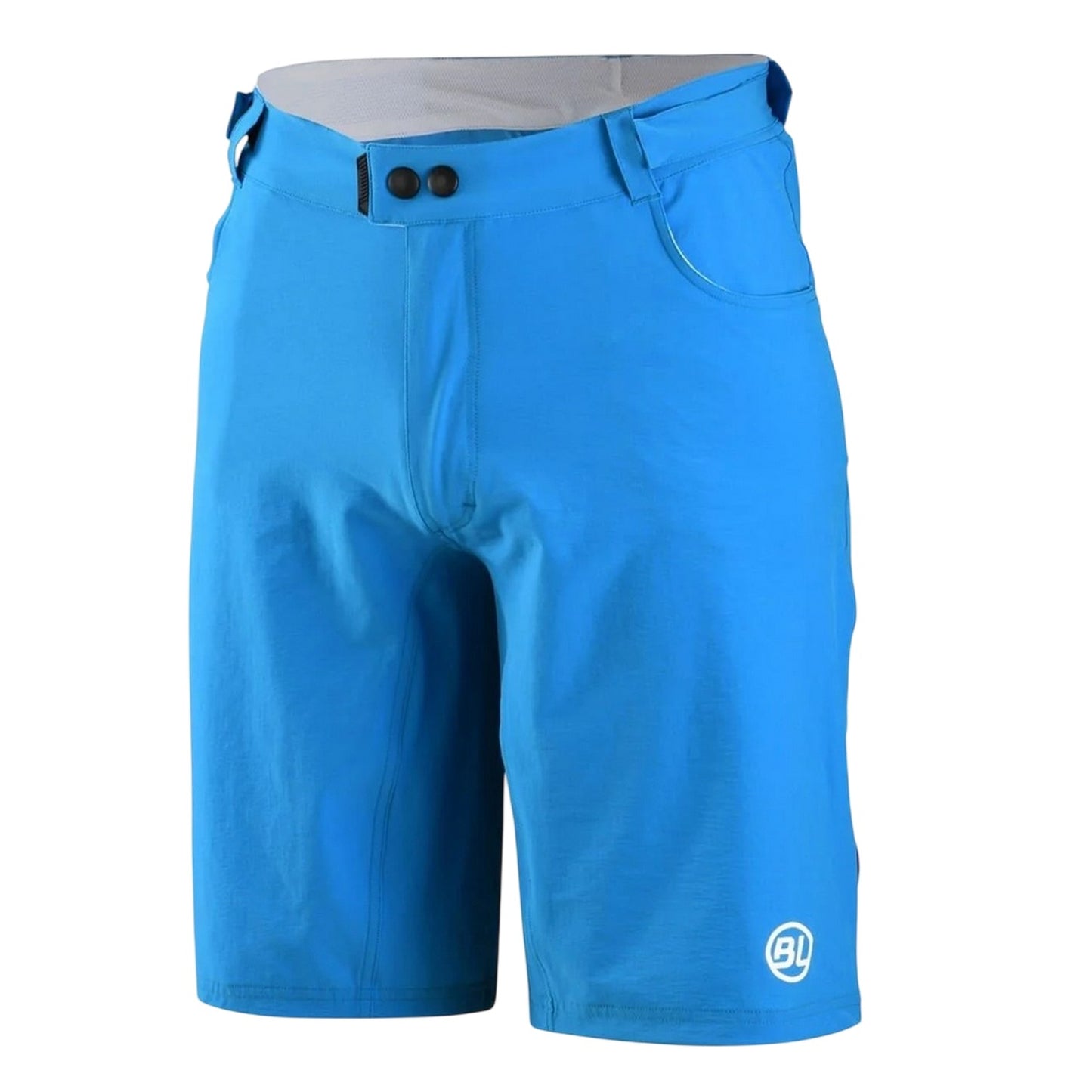 Dark Blue - Front - Bicycle Line Mens Baggy Shorts