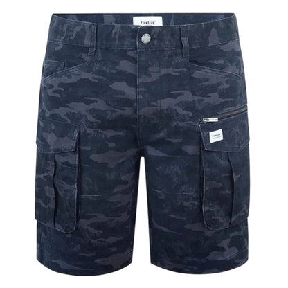 Black Camo - Front - Firetrap Mens Logo Regular Shorts