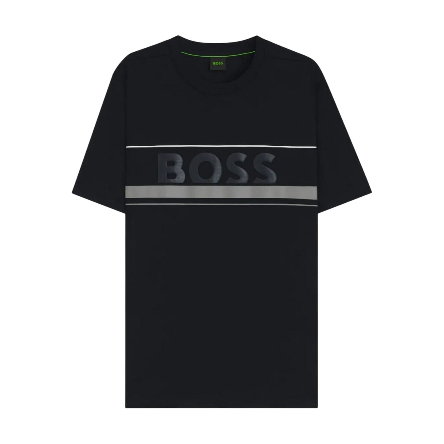 Dark Grey - Front - Boss Mens Iconic Zone T-Shirt