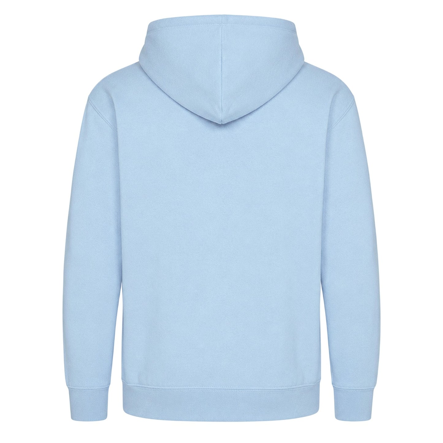 Light Blue - Back - Pac-Man Childrens-Kids Retro Gaming Cotton Blend Hoodie