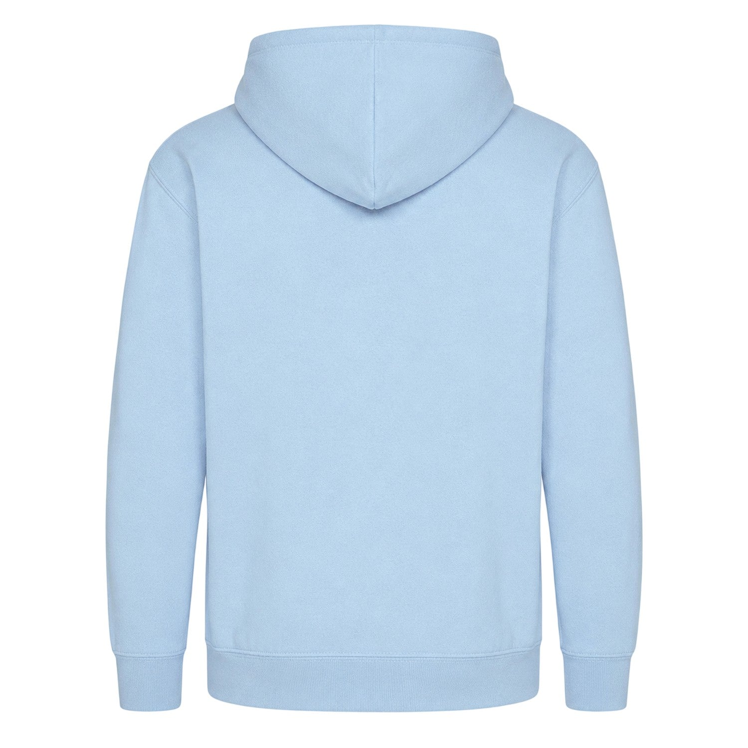 Light Blue - Back - Pac-Man Childrens-Kids Retro Gaming Cotton Blend Hoodie