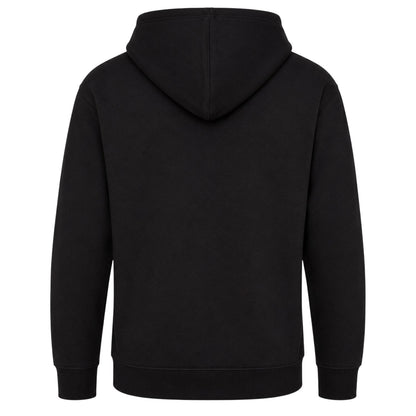 Black - Back - AWD Childrens-Kids Caution Angry Gamer Hoodie