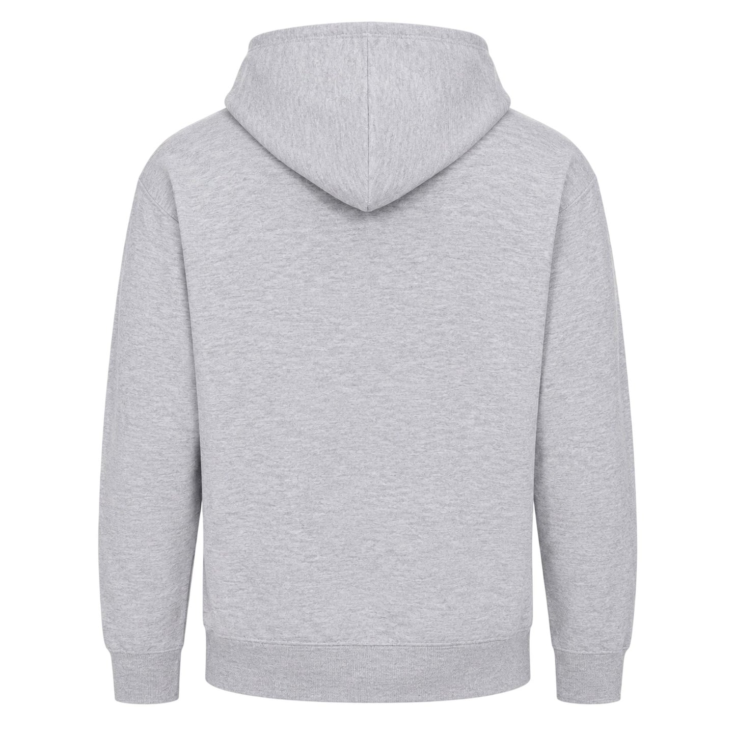 Grey - Back - AWD Childrens-Kids Caution Angry Gamer Hoodie