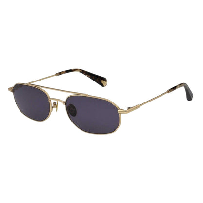 Warm Gold - Back - AllSaints Unisex Adult Rectangle Sunglasses
