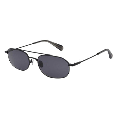 Matte Black - Front - AllSaints Unisex Adult Rectangle Sunglasses