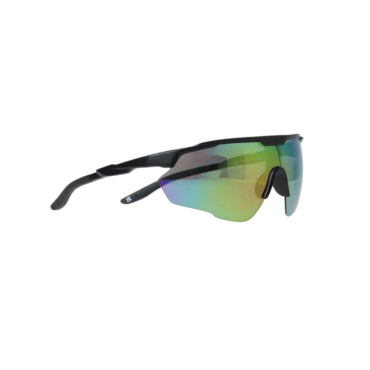 Black - Back - Everlast Unisex Adult Polarised Cycling Sunglasses
