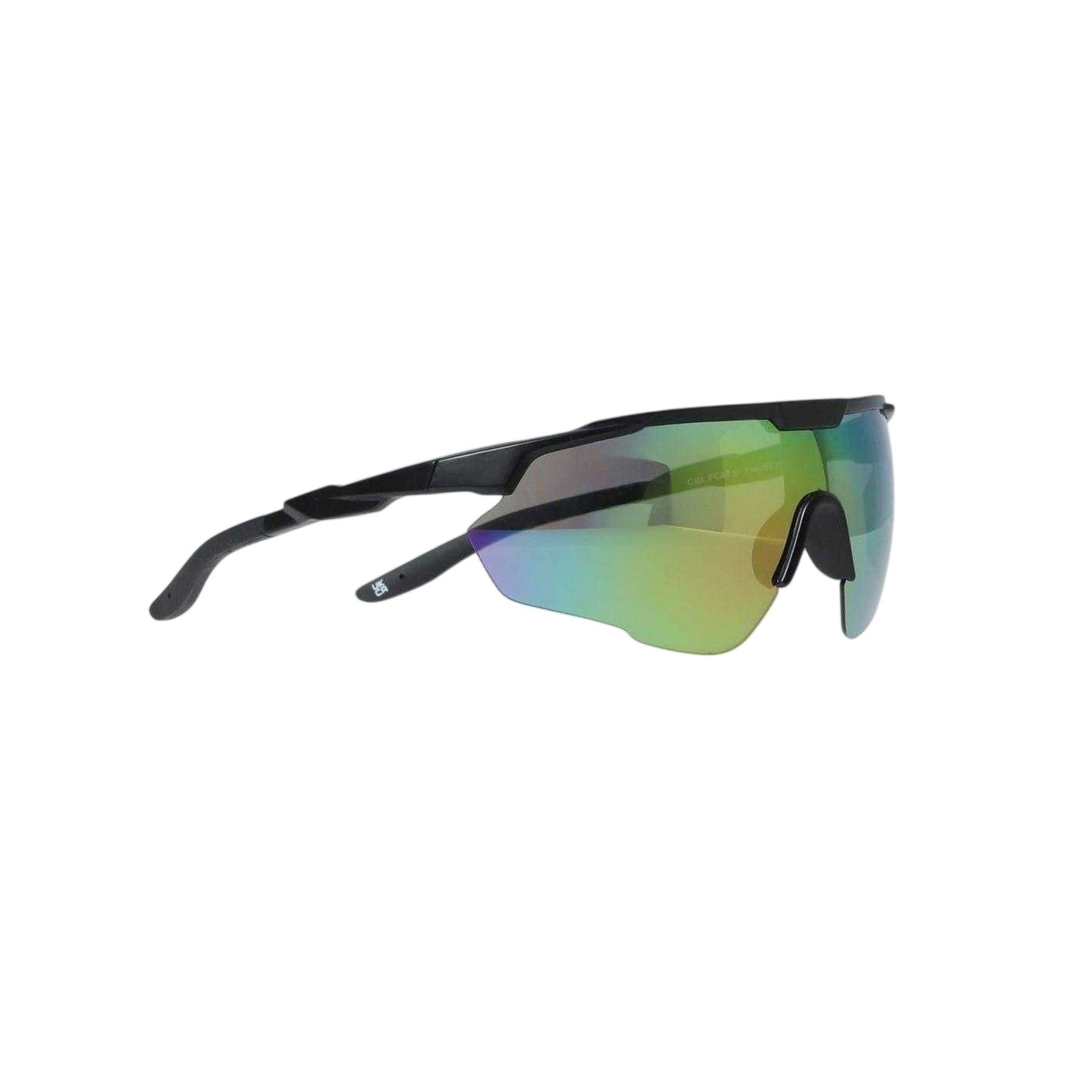 Black - Back - Everlast Unisex Adult Polarised Cycling Sunglasses