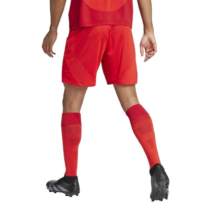 Red - Back - Adidas Unisex Adult 2024-2025 FC Bayern Munich Football Shorts