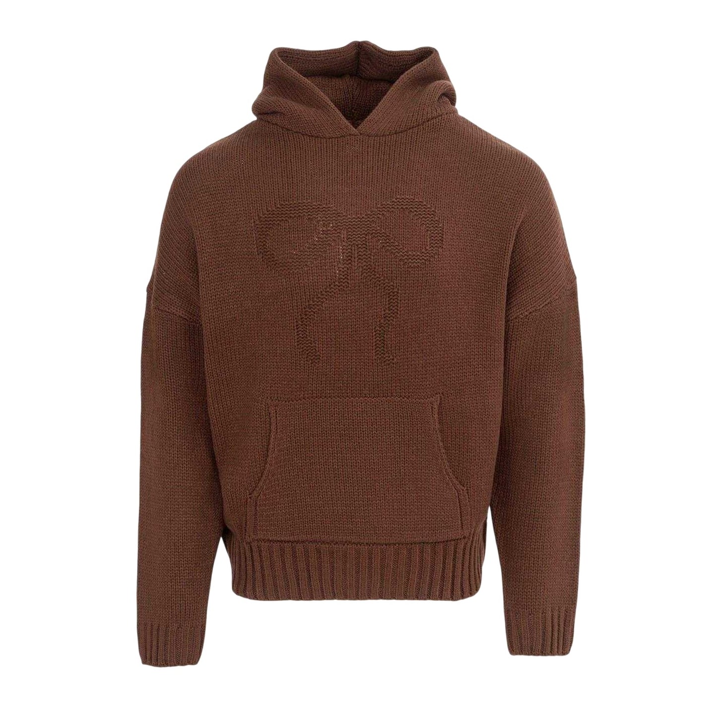 Brown - Front - Miso Womens-Ladies Bow Detail Relaxed Fit Sweatshirt