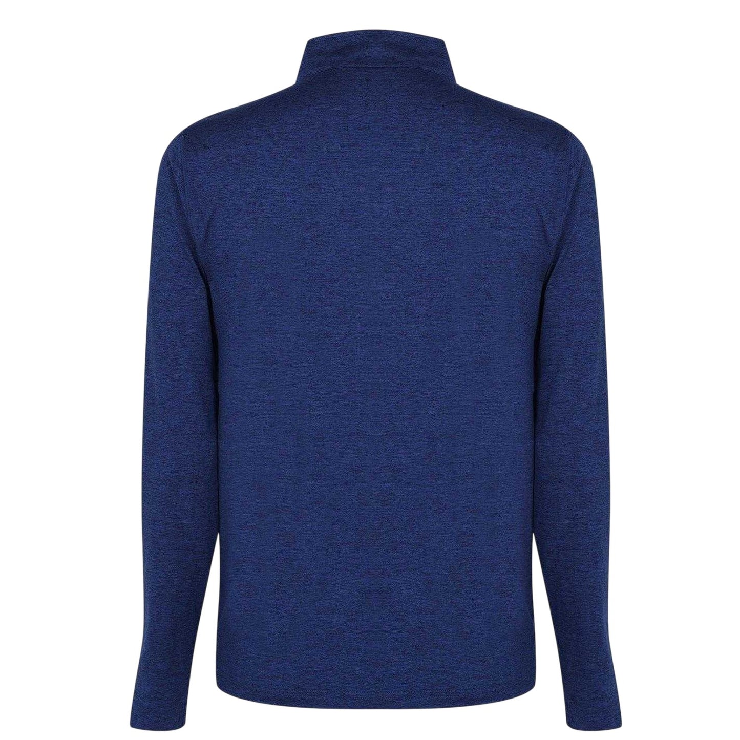 Navy Marl - Back - Calvin Klein Mens Albany Half Zip Golf Sweatshirt