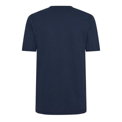 Dark Blue - Back - Boss Mens City Cotton T-Shirt