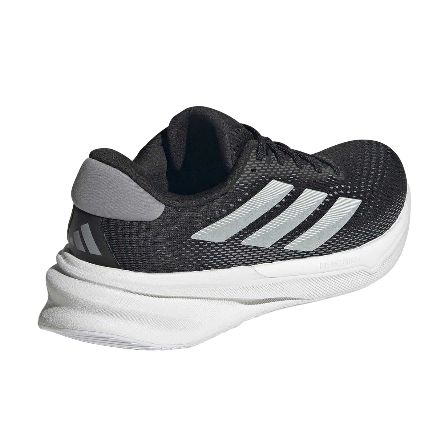 Black-White - Back - Adidas Womens-Ladies Supernova Stride 2 Running Shoes