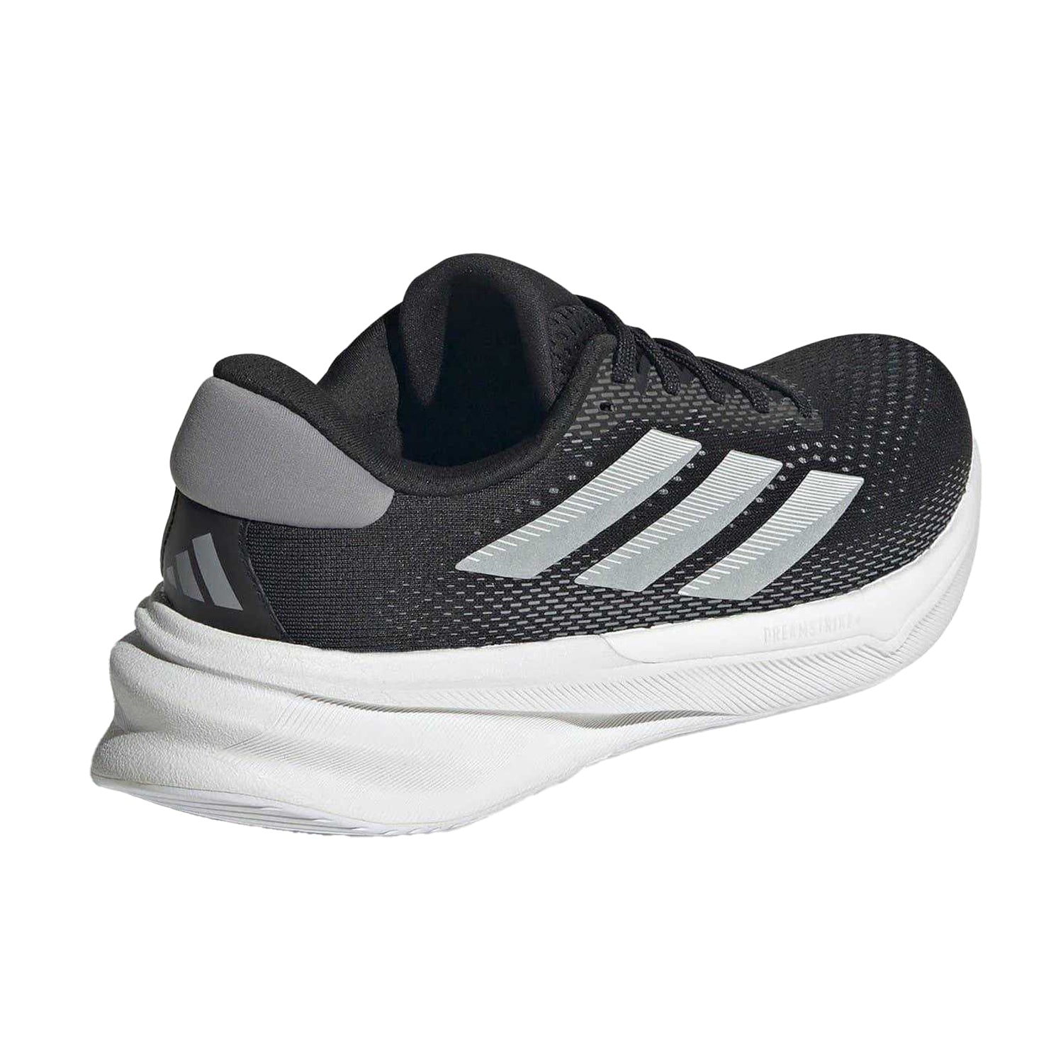 Black-White - Back - Adidas Womens-Ladies Supernova Stride 2 Running Shoes