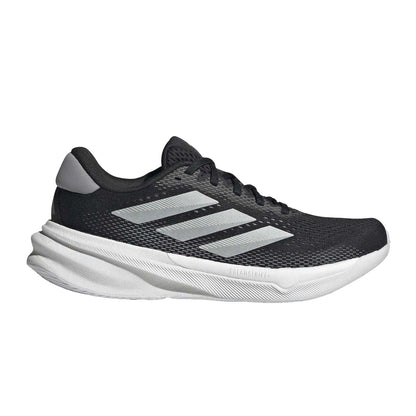 Black-White - Front - Adidas Womens-Ladies Supernova Stride 2 Running Shoes