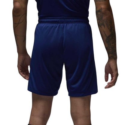 Blue-Phantom - Back - Nike Mens Air Jordan Paris Saint Germain FC Football Shorts