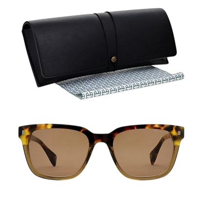 Tortoiseshell-Khaki - Lifestyle - Ted Baker Unisex Adult Elio Sunglasses
